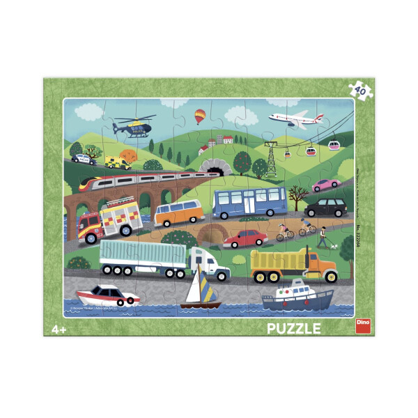 Puzzle 40 Dopravní prostředky