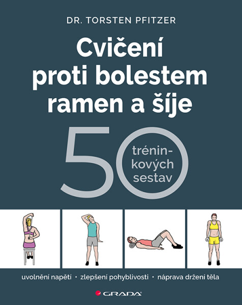 Cvičení proti bolestem ramen a šíje - 50 tréninkových sestav - Torsten Pfitzer