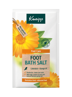 Sůl do koupele na chodidla