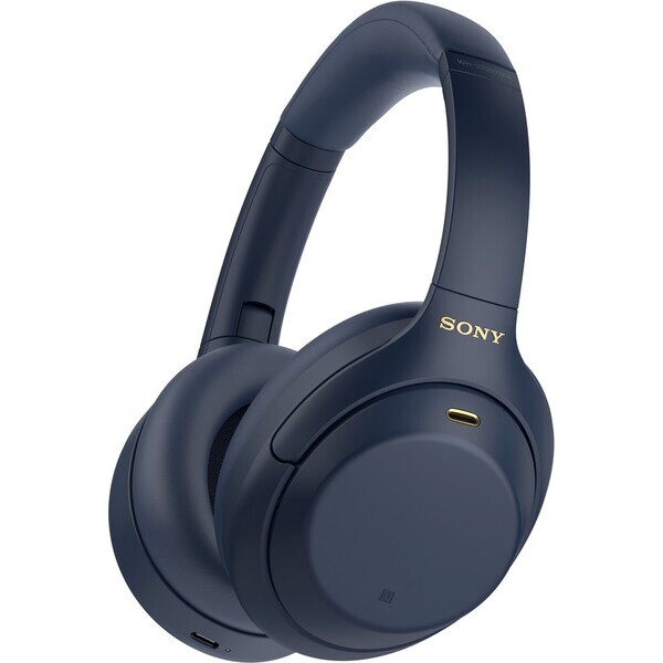 SONY WH1000XM4L.CE7 modrá / Bezdrátová sluchátka s mikrofonem / Bluetooth 5.0 / NFC / LDAC (WH1000XM4L.CE7)