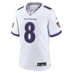 Nike Pánský dres Baltimore Ravens NFL Lamar Jackson #8 2026 Game Velikost: M