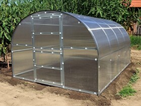 Polykarbonátový skleník – KYKLOP, PC 4 mm, 3×6 m