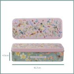 HEATHCOTE & IVORY Krém na ruce v plechové krabičce Flower of Focus 100 ml, fialová barva, kov, plast