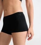 Dámské kalhotky GO Daily Cotton Short 3P - BLACK - černé 0004 - SLOGGI BLACK L