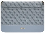 Guess 4G Stripe Metal Logo modrá / Obal na notebook / 14" (GUCS14PS4SGB)