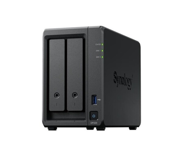 Synology DP320 ActiveProtect 2x8TB (2C/RyzenR1600/2,6-3,1GHz/8GBRAM/1xUSB3.2Gen1/1xGbE) EDF_481735