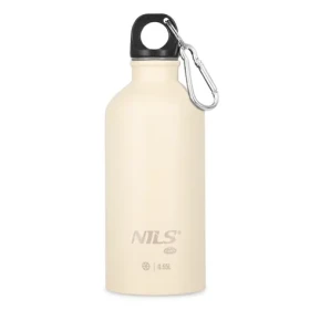 NILS Camp NC3801 Nerezová turistická láhev béžová 500 ml (5908261682469)
