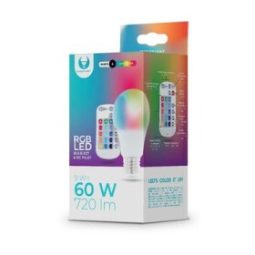 Forever LED žárovka E27 A60 RGB 9W s dálkovým ovládáním bílá