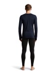 ICEBREAKER Mens Merino 200 Oasis+ LS Crewe, Midninavy/Dawn/JetHeather/Cb (vzorek) velikost: M