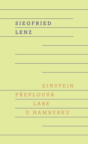 Einstein přeplouvá Labe Hamburku