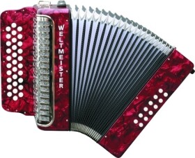 Weltmeister Wiener 509 II BbEbAb-Grip, red