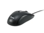 Equip kompaktní myš USB-C černá / Myš / drátová / optická / 1200 DPI / 1,5 m (245116)