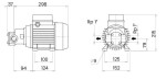 Zubové čerpadlo SEAR CF 400V 0,75kW