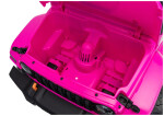 Mamido Elektrické autíčko Jeep Rubicon 24 V 2x200 W růžové