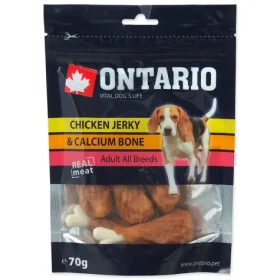 Ontario Snack Chicken Jerky + Calcium 70g (214-505)
