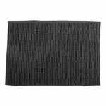 MSV CHENILLE koupelnová předložka 60 x 90 cm tmavě šedá / mikrovlákno / protiskluzová