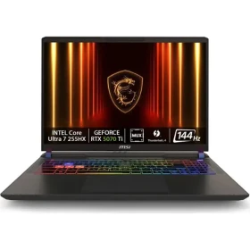 MSI Vector 16 HX AI A2XWHG-695XCZ šedá / 16" FHD+ / Intel Core Ultra 7 255HX/ 16GB / 1TB SSD / RTX 5070Ti 12GB / Bez OS (9S7-15M352-695)