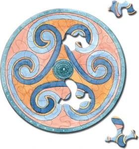 CURIOSI Kulaté puzzle Picoli: Darebák