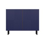 Komoda Kama 2D čtvercové artisan/tmavě modrá