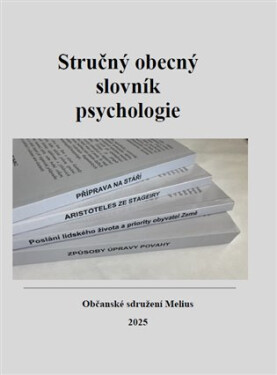 Stručný obecný slovník psychlogie - Jiří Mihola
