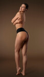 Julimex Maxi tanga S-XL černá M