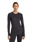 ICEBREAKER Wmns 260 ZoneKnit LS Crewe, Jet Hthr-011 (vzorek) velikost: S