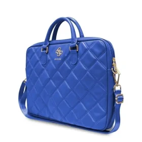 Guess Quilted 4G modrá / Taška na notebook / 16" / prošívaný design (GUCB15ZPSQSSGB)