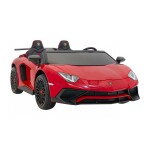 Mamido Dětské elektrické autíčko Lamborghini Aventador SV červené