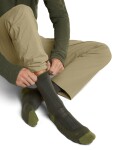 Pánské merino ponožky ICEBREAKER Mens Merino Hike+ Ultralight Crew, Dark Loden/Sphagnum velikost: 44,5-46,5 (L)