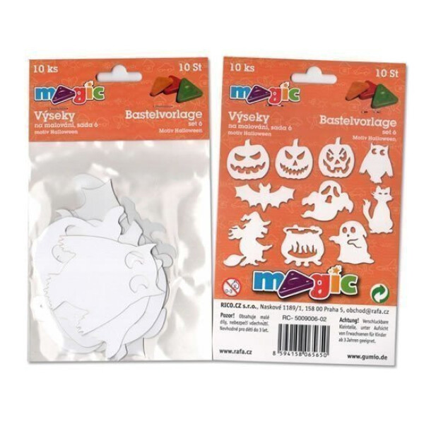 Papírové výseky HALLOWEEN