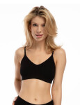 Dámská podprsenka Julimex Bamboo Bralette S-2XL černá M