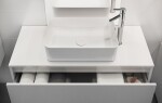 CERSANIT - Skříňka pod umyvadlo na desku CREA 80, bílá S924-005