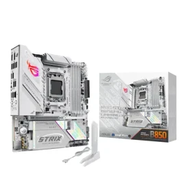 ASUS ROG STRIX B850-G GAMING WIFI bílá / B850 / 4x DDR5 / 1x 2.5GLAN / Wi-Fi 7 / mATX (90MB1M30-M0EAY0)