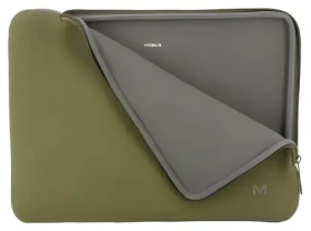 Mobilis Skin Sleeve pouzdro pro notebook 12,5-14" khaki šedá / Pouzdro na notebook / Neopren / do 14,2" (049020)