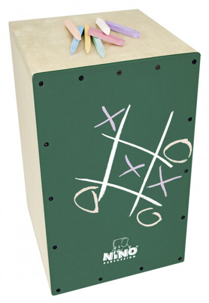 NINO Percussion NINO951DG-MYO Make Your Own Chalkboard Cajon