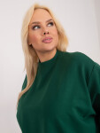 Mikina tmavě zelená 2XL