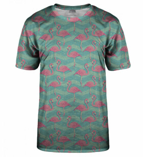 Hořkosladké tričko Paris Unisex's Flamingos Tsh BSP255