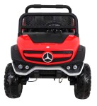 Mamido Dětské elektrické auto Buggy 4x4 Mercedes-Benz Unimog červené