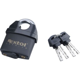 EXTOL PREMIUM 8857760 Zámek visací bezpečnostní, voděodolný, 60mm, 4 kl.