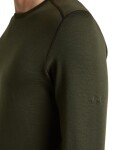 Pánské merino triko dlouhý rukáv ICEBREAKER Mens 260 Tech LS Crewe, Dark Loden velikost: XL