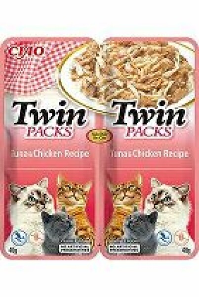 Churu Cat Twin Packs Tuna&Chicken in Broth 80g