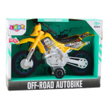 Mamido Motorka Crossbike Off-Road s efekty žlutá