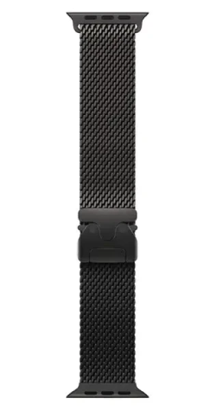 Apple Watch Milanese Loop 49mm Black Titanium / Řemínek milánský tah / Large (MGHU4ZM/A)