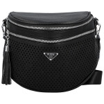 Trendy dámská koženková ledvinka Ida, černá