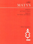 Capriccio pro housle a klavír - Jiří Matys