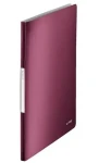 Leitz Style A4 Katalogová kniha 40 kapes granátově červená / PVC (39590028)