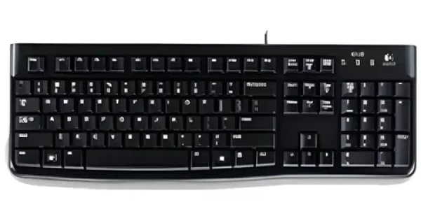 Logitech K120 černá / Klávesnice / USB / CH (920-002504)