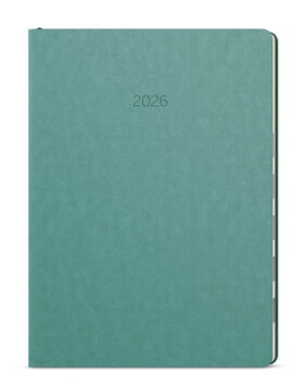 Denní diář 2026 Maxim B5 Tyrkysová
