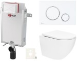 Závěsný WC set k zazdění SAT SIKOSZTOR6776 SIKOSZTOR6776