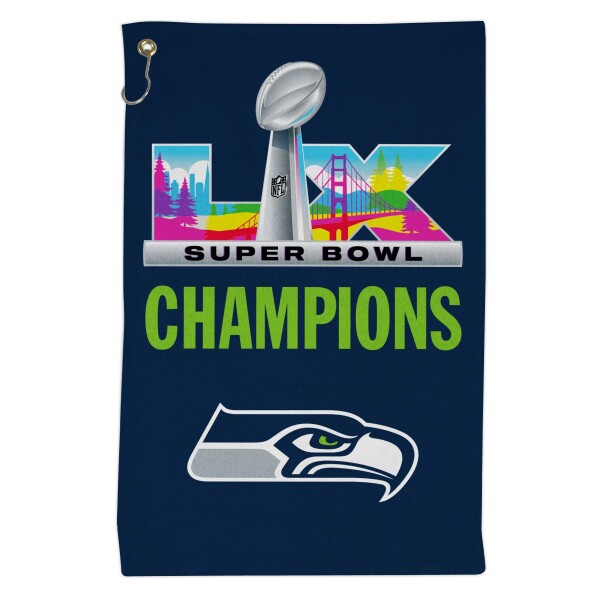 Ručník Seattle Seahawks NFL Super Bowl LX Champions Sport Towel